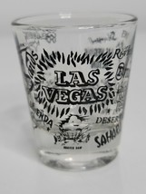 LAS VEGAS Nevada Resorts Hilton Sands MGM Grand Shot Glass Bar Shooter S... - £4.74 GBP