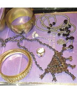 Gorgeous 10 piece vintage jewelry lot - £34.25 GBP