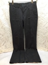 Gloria Vanderbilt Women&#39;s Black Striped Pants Size 6 - $13.63