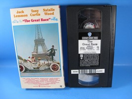 The Great Race Jack Lemmon Tony Curtis Natalie Wood Vhs Movie Tape Works Fine - £7.60 GBP