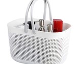 Plastic Organizer Storage Baskets With Handles, Shower Caddy Bins Organi... - £20.43 GBP
