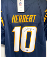 Justin Herbert Los Angeles Chargers SIGNED Navy Nike Limited Jersey – w/... - £495.79 GBP