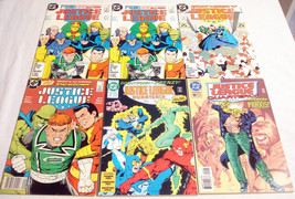 Six Justice League DC Comics #1, #1, #3, #5, Justice League Quarterly #9, #15 VF - £7.98 GBP