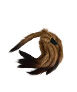 Vintage Real Fur Collar Stole Brown Fur Wrap Old Hollywood Glam Accessory - $30.60