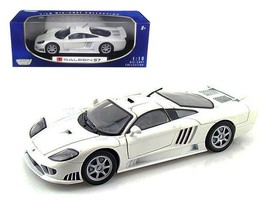 Saleen S7 White 1/18 Diecast Model Car by Motormax - £50.47 GBP