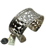 Effy Balissima Sterling Silver &amp; 18K Gold Accents Cuff Bracelet 6”+1” op... - $347.76