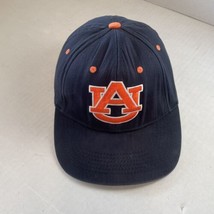 Auburn Tigers Navy Orange Logo SEC Ball Cap Trucker Hat Adjustable Fit - $11.29