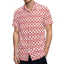 Mondxflaur Flower Floral Button Down Shirts for Men Short Sleeve Pocket ... - £20.74 GBP