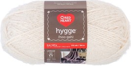 Red Heart Hygge Yarn 8oz Pearl 1 Pack of 3 Skein - $99.14 CAD