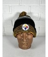 Pittsburgh Steelers Knit Hat With Pom 47 Brand Fast Ship  - £15.30 GBP