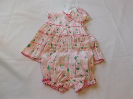 Little Wonders Baby Girl&#39;s 3 piece set Dress Bloomers &amp; Headband 3/6 Mon... - $15.29