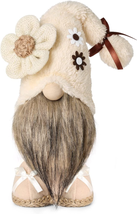 Upltowtme Farmhouse Gnomes Plush Spring Boho Swedish Tomte Gnomes Decorations fo - £19.14 GBP