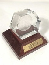 Mcdonalds Keystone Cibo Partners Excellence Baccarat Crystal Presentazione Award - $197.98