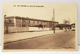 LE HAVRE, Le Fort de Tourneville C.M. Le Havre Vintage Postcard B17 - £4.70 GBP