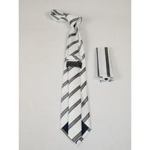 Men's Tie and Hankie Set Soft Microfiber Silky Vito Rofolo by J.Valintin VTR-49 image 2