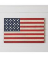 American Flag Rustic Wood Wall hanging - 31 inch - £72.37 GBP