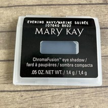 2017 Mary Kay Chromafusion Eye Shadow Evening Navy #107640 .05 Oz. 1.4 Gr. New - £8.16 GBP