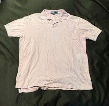 Polo Ralph Lauren Men’s XL Lavender Short Sleeve Polo Shirt Neon Green P... - $367.53 MXN