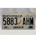 2003 Georgia License Plate Wall Decor Mancave Peach Dekalb County Peach KG - $370.65 MXN