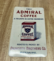 Admiral coffee Dilworth brothers vintage 1908 pocket calendar - $19.75