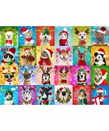 1000 Piece Puzzle for Adults Christmas Puzzle, Christmas Pets Christmas ... - $27.15 CAD