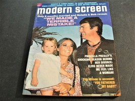 Modern Screen -Natalie &amp; Bob: We made a terrible mistake-February 1973 Magazine. - £15.10 GBP