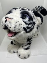 Exclusive FurReal Roarin’ Ivory Playful Tiger Black/White Ltd Ed ToysRUs... - $65.06