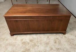 Vintage Mid Century Walnut Wood Executive’s Desk 72” Wide, 38” Deep 29” ... - $594.00