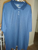 David Taylor Pro 3LT Golf Shirt Blue - £9.34 GBP