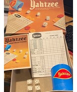 Vintage Yahtzee Game 1975 *Incomplete/Pre-Owned* x1 - $247.30 MXN