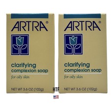 2x Artra Clarifying Complexion Soap, 3.6 oz for Oily Skin NEW In Box - £15.47 GBP
