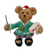 Kurt S Adler Ornament Holly Bearies Hair Dresser Bear Resin Handcrafted ... - $11.88