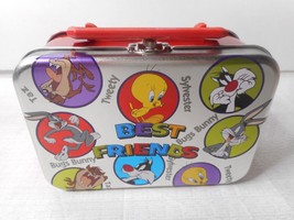 Best Friends Looney Tunes Characters Tin Mini Lunch Box TAEYANG SLB-2120... - £17.95 GBP