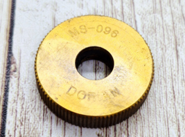 Dorian MS-96-HSB-DP Knurl Wheel Straight Bevel, 1 x .236 x 5/16 - $24.99