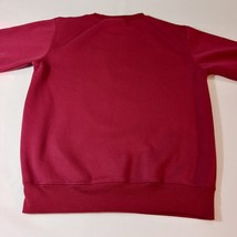 KZ THE JIA Men's Red Cotton Blend Long Sleeve Pullover Graphic Sweater Sz Large image 10