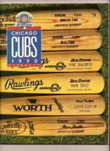 1990 chicago cubs Year Book - $40.79 CAD
