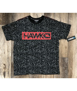 Tony Hawk Splat Block Out SS Tee Shirt - Black w/Red Graphics - Size XL - £19.45 GBP