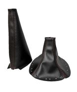 For Mazda Rx7 FD RX-7 Shift and Ebrake Boot 92-02 Black Synthetic Carbon... - $61.00