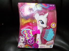 My Little Pony Rarity Rainbow Power Fashion Style Pony with comb 2013 HTF NEW - £22.36 GBP