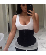 AZARA LUXE Waist Trainer Corset BLACK Body Shaper Underbust Shapewear Sl... - $50.76 CAD