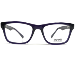 Elements Europa Eyeglasses Frames EL-182 C1 Purple Square Full Rim 53-18-140 - £36.59 GBP