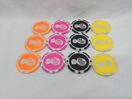 Lot Of (12) What Came First Board Game Poker Chips - $9.69 CAD