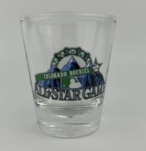 1998 All Star Game Colorado Rockies Baseball Shot Glass - £11.17 GBP