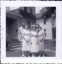 Man With Ladies Ready For Church 1957 - £6.28 GBP