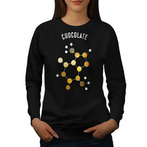 Wellcoda Formula of Chocolate Womens Sweatshirt, Sweet Casual Pullover Jumper - £22.73 GBP+