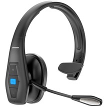 Noise Cancelling Bluetooth Headset V5.1, 35Hrs Hd Talktime Cvc8.0 Dual Mic Hands - £59.98 GBP