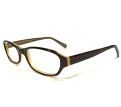 Oliver Peoples Eyeglasses Frames Jennings 008 Brown Beige Rectangular 53... - £47.65 GBP