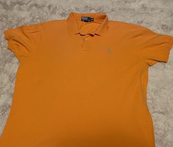ralph lauren polo shirt XXL Orange/teal - $17.75