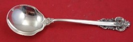 Grande Monarch by Camusso Peruvian Sterling Silver Cream Soup Spoon 6 1/2&quot; - £61.18 GBP