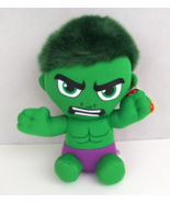 Ty Beanie Babies Marvel The Hulk With Fuzzy Hair 7&quot; Plush With Tags - €8,57 EUR